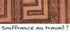 Des métiers à tisser pour sortir de la souffrance au travail